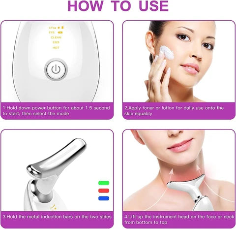Neck and face wrinkle remover