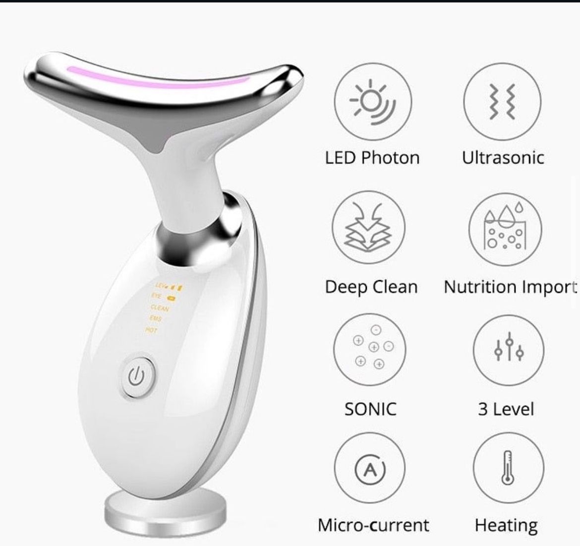 Neck and face wrinkle remover