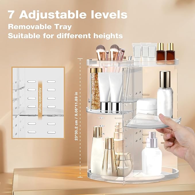 Makeup stand holder 360