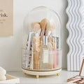 Make up brush storage bin